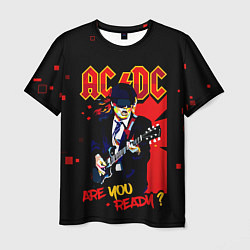 Мужская футболка ARE YOU REDY? ACDC