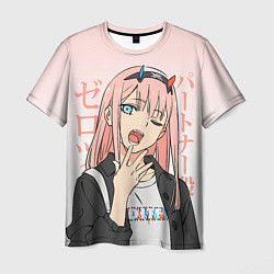 Мужская футболка Zero Two Darling in the Franxx