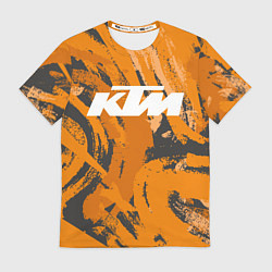 Футболка мужская KTM КТМ Z, цвет: 3D-принт