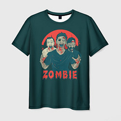 Мужская футболка Zombie