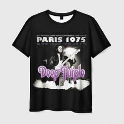 Мужская футболка Deep Purple - Paris 1975