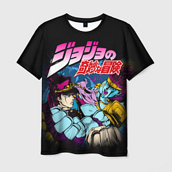 Мужская футболка Джотаро Star Platinum, JoJos Bizarre Adventure