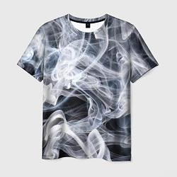 Мужская футболка Графика дыма