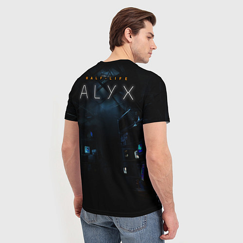 Мужская футболка HL Alyx / 3D-принт – фото 4