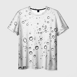 Мужская футболка Утренний дождь
