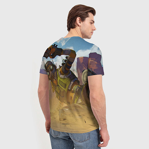 Мужская футболка Октейн в деле / 3D-принт – фото 4