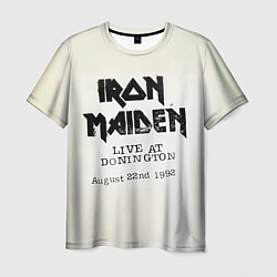 Мужская футболка Live at Donington - Iron Maiden