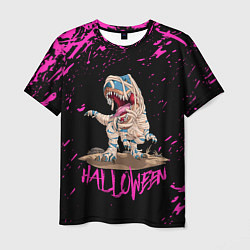 Мужская футболка Дино мумия на хэллоуин