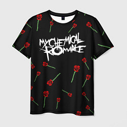 Мужская футболка MY CHEMICAL ROMANCE РОЗЫ MCR ROSES