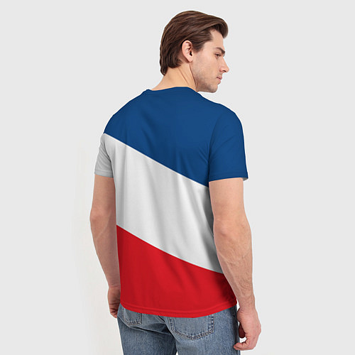 Мужская футболка Paris Saint-Germain FC / 3D-принт – фото 4
