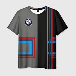 Футболка мужская Автомобиль BMW БМВ, цвет: 3D-принт