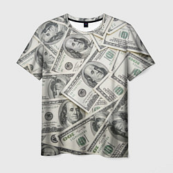 Мужская футболка Dollars money