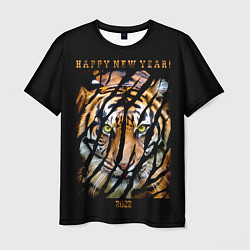 Мужская футболка Happy New Year 2022