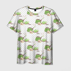 Мужская футболка Зеленый чай