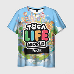 Футболка мужская Toca Life World, цвет: 3D-принт