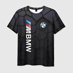 Мужская футболка BMW sport 3D плиты 3Д плиты