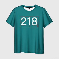 Мужская футболка Игрок в кальмара 218