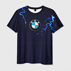 Мужская футболка BMW разряд молнии