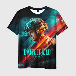 Мужская футболка Battlefield 2042 game art