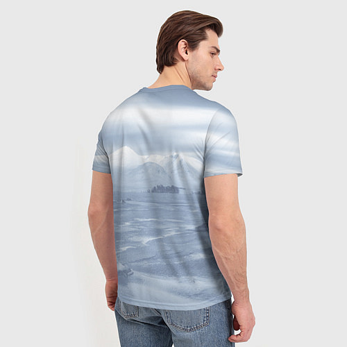 Мужская футболка Оротукан Без текста / 3D-принт – фото 4