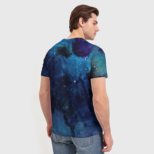 Мужская футболка Темнота глубин / 3D-принт – фото 4