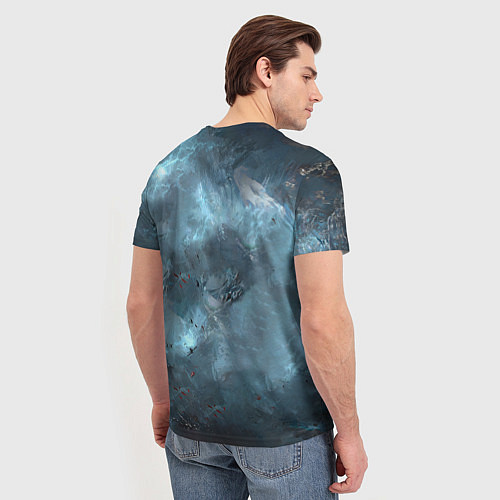 Мужская футболка Naraka team / 3D-принт – фото 4