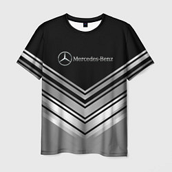 Футболка мужская Mercedes-Benz Текстура, цвет: 3D-принт