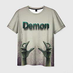 Мужская футболка Demon!