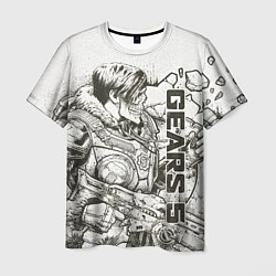 Мужская футболка Gears 5 Gears of War - Кейт Диаз
