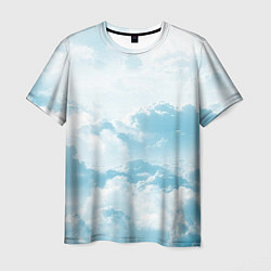 Мужская футболка Плотные облака