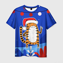 Мужская футболка Тигр - символ 2022 года