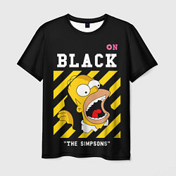 Мужская футболка Симпсоны х ON BLACK