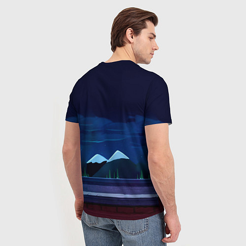 Мужская футболка The Coon - Енот Южный Парк / 3D-принт – фото 4