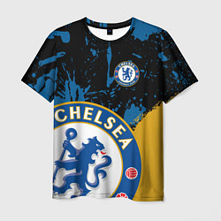 Мужская футболка ЧЕЛСИ CHELSEA GOLDEN LOGO