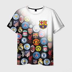 Мужская футболка FC BARCELONA LOGOBOMBING