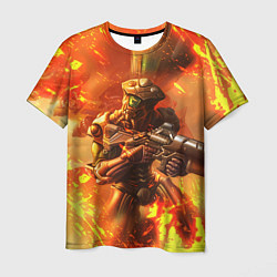 Мужская футболка Doom ART спина