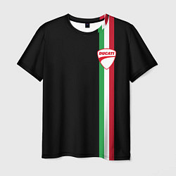 Мужская футболка DUCATI MOTOCYCLE ITALY LINE