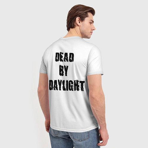 Мужская футболка DEAD BY DAYLIGHT FLO / 3D-принт – фото 4