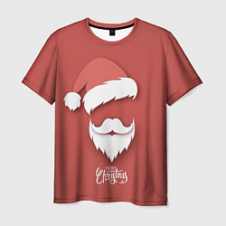 Мужская футболка Merry Christmas Счастливого Рождества