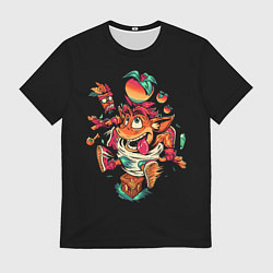 Мужская футболка CRASH BANDICOOT ЛИС