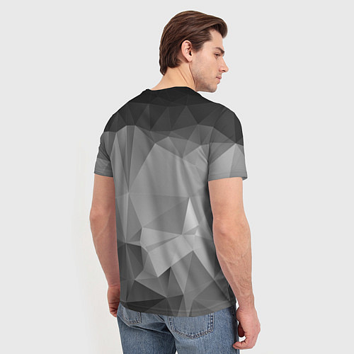 Мужская футболка Chevrolet Geometry / 3D-принт – фото 4