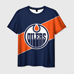 Мужская футболка Эдмонтон Ойлерз Edmonton Oilers NHL