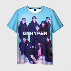 Мужская футболка ENHYPEN: Хисын, Джей, Джейк, Сонхун, Сону, Чонвон,
