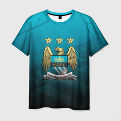 Мужская футболка Manchester City Teal Themme
