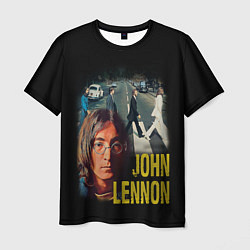 Футболка мужская The Beatles John Lennon, цвет: 3D-принт