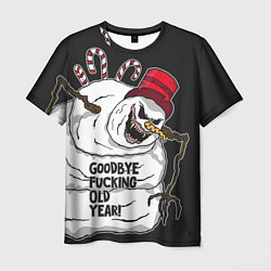 Мужская футболка Goodbye fucking old year