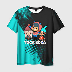 Мужская футболка Toca Boca Рита и Леон
