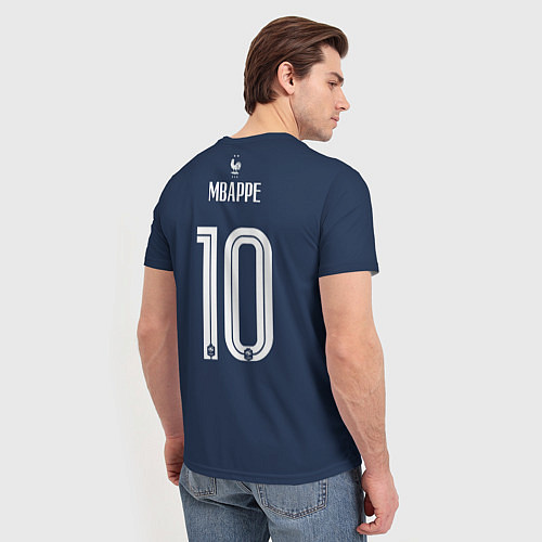 Мужская футболка Сборная Франции Мбаппе 10 / 3D-принт – фото 4