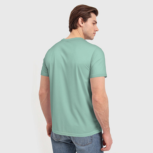 Мужская футболка Мятный АСАП / 3D-принт – фото 4