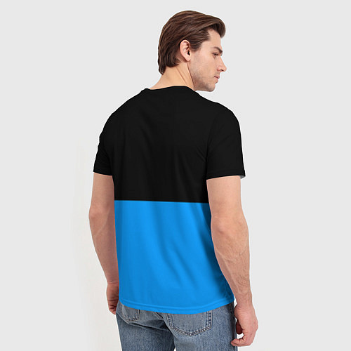 Мужская футболка 2022 ДЕД МОРОЗ / 3D-принт – фото 4